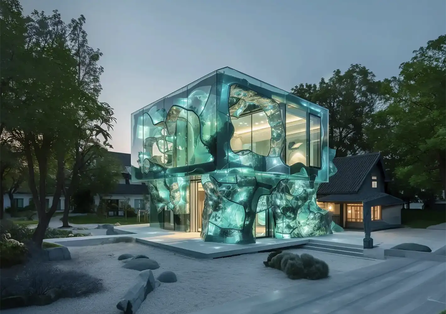 House Grown from Atmospheric Carbon